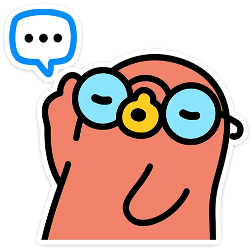  – стикер для Telegram