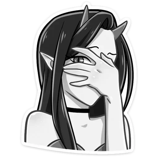 – стикер для Telegram