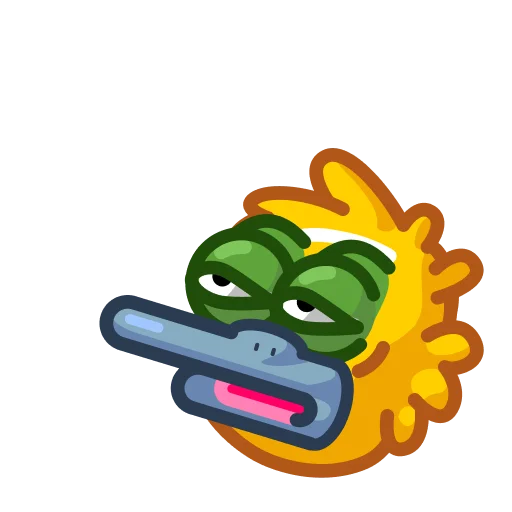  – стикер для Telegram