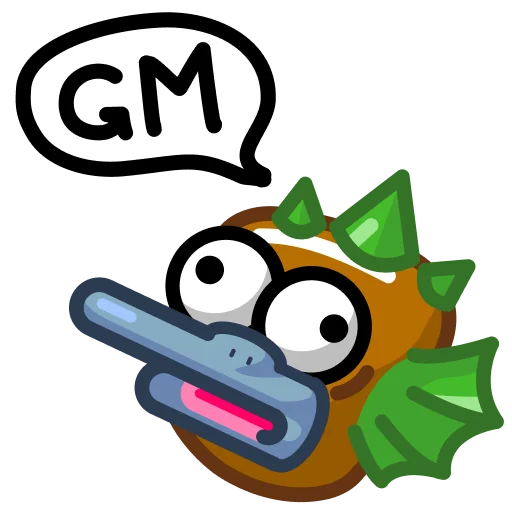  – стикер для Telegram