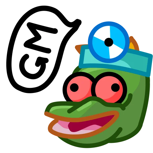  – стикер для Telegram