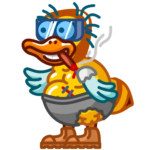  – стикер для Telegram