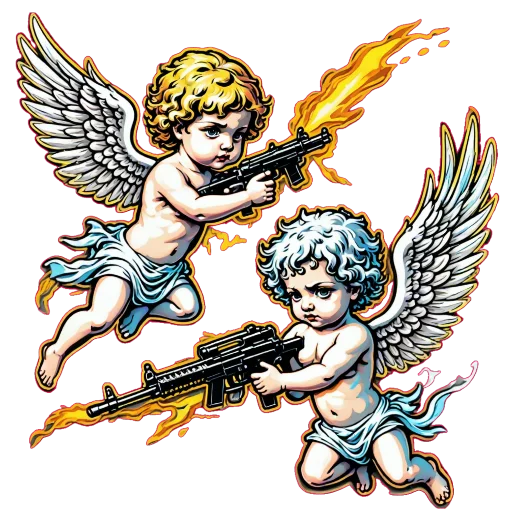  – стикер для Telegram