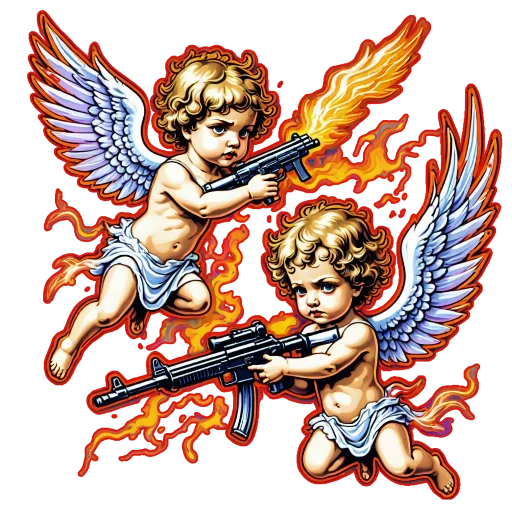  – стикер для Telegram