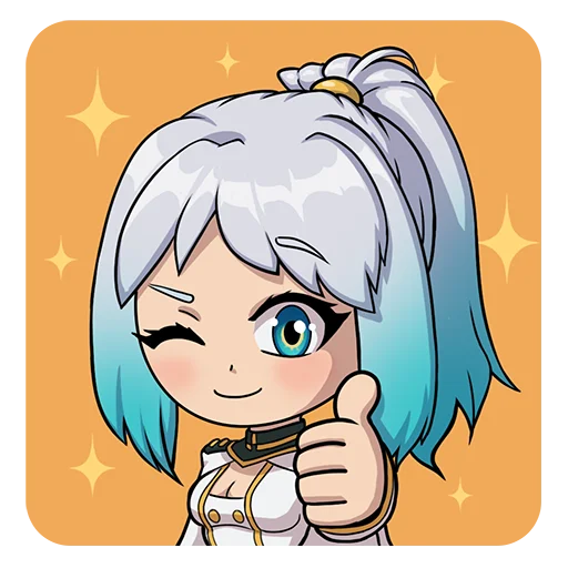  – стикер для Telegram