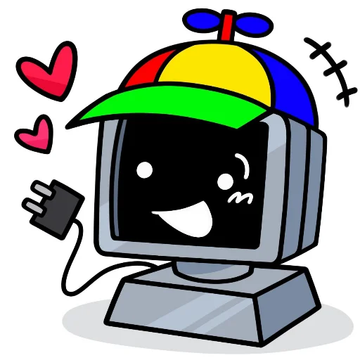  – стикер для Telegram