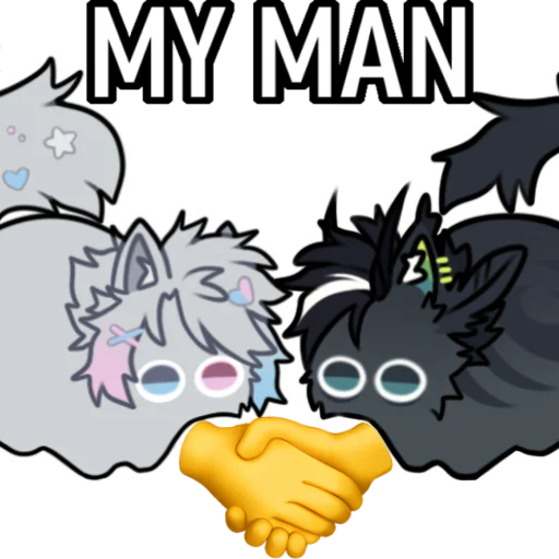  – стикер для Telegram