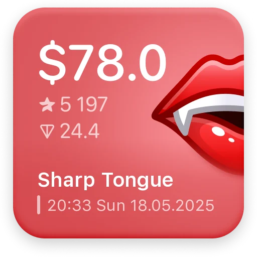  – стикер для Telegram