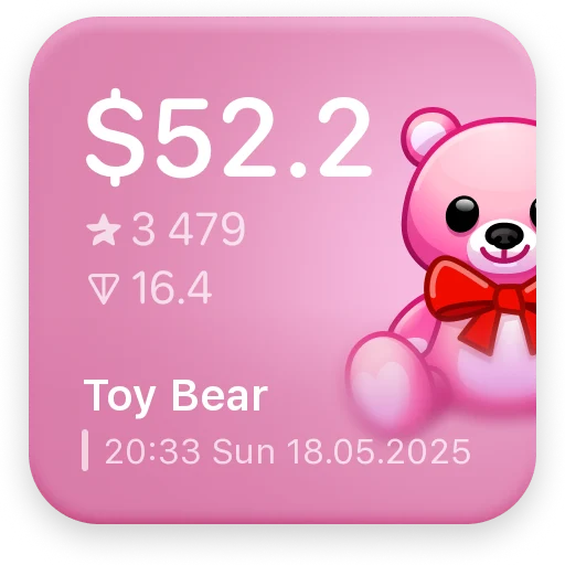  – стикер для Telegram