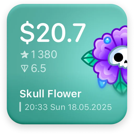  – стикер для Telegram