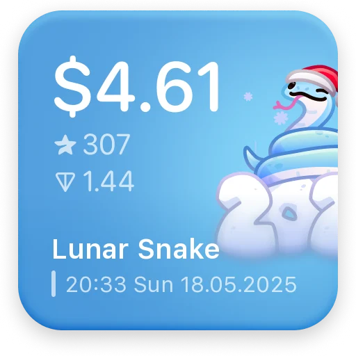  – стикер для Telegram