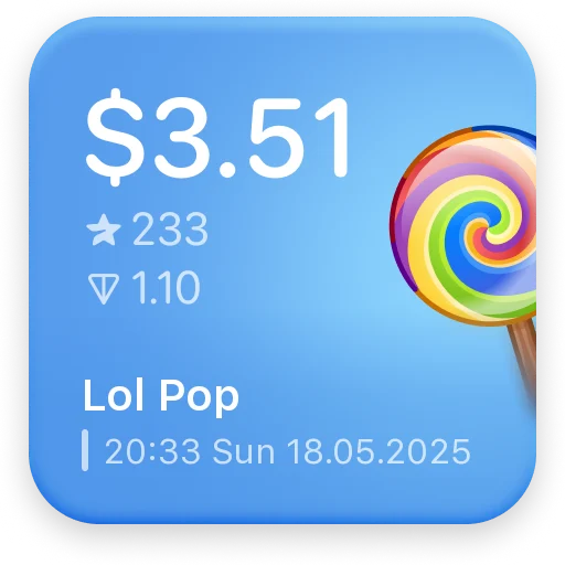  – стикер для Telegram