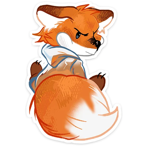  – стикер для Telegram