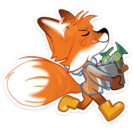  – стикер для Telegram
