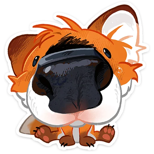  – стикер для Telegram