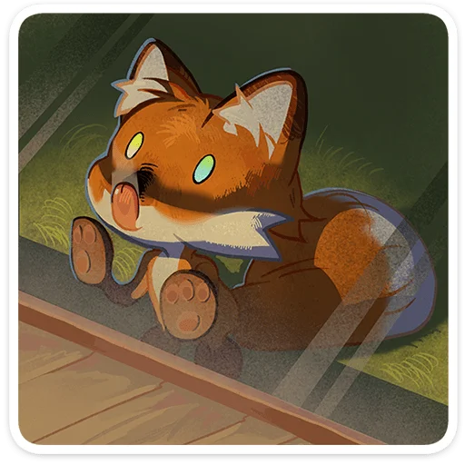  – стикер для Telegram