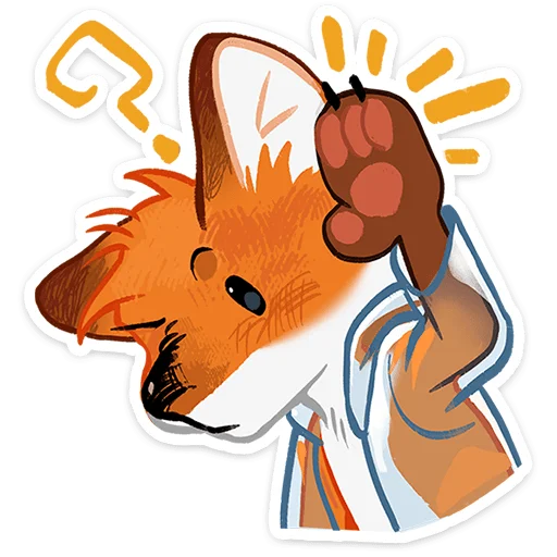  – стикер для Telegram