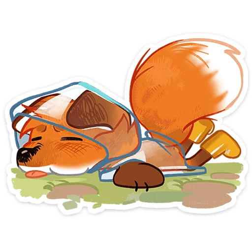  – стикер для Telegram