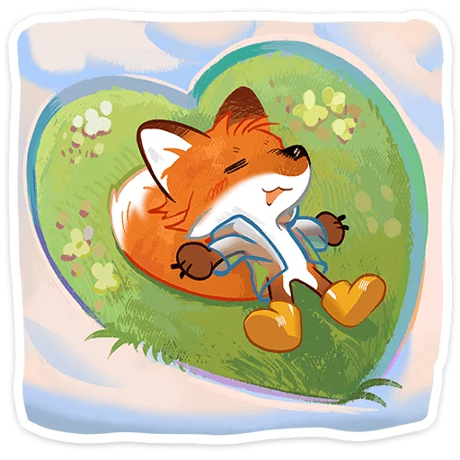  – стикер для Telegram