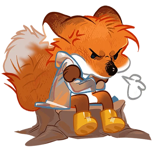 – стикер для Telegram