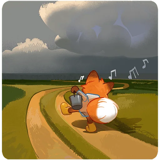  – стикер для Telegram
