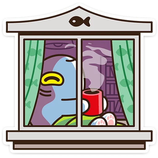  – стикер для Telegram