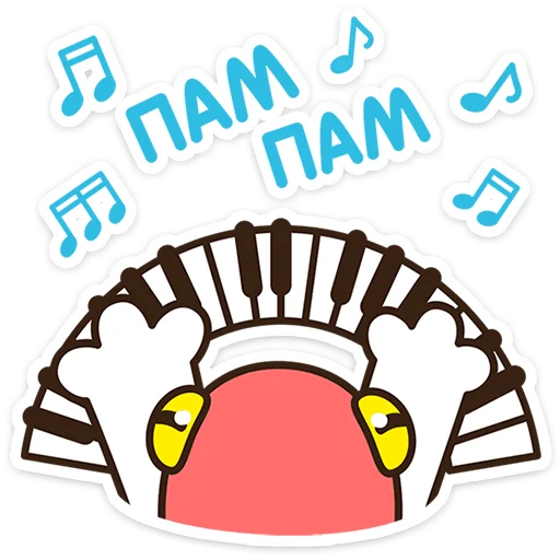  – стикер для Telegram