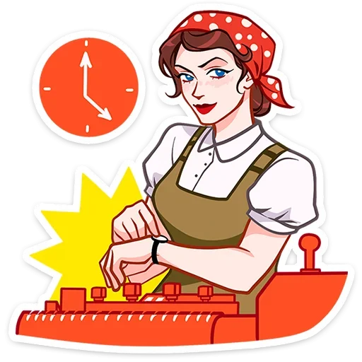  – стикер для Telegram