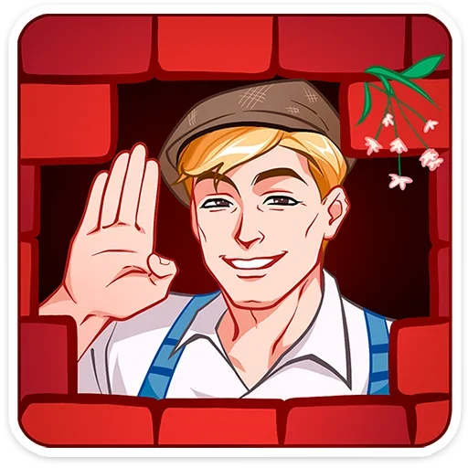  – стикер для Telegram