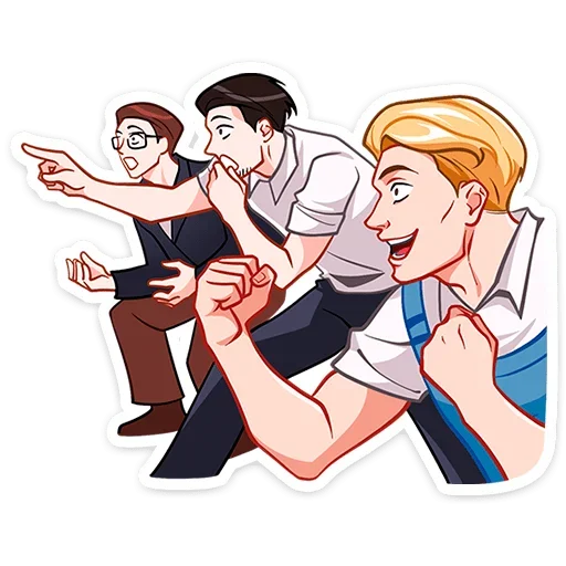  – стикер для Telegram