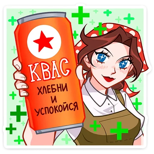  – стикер для Telegram
