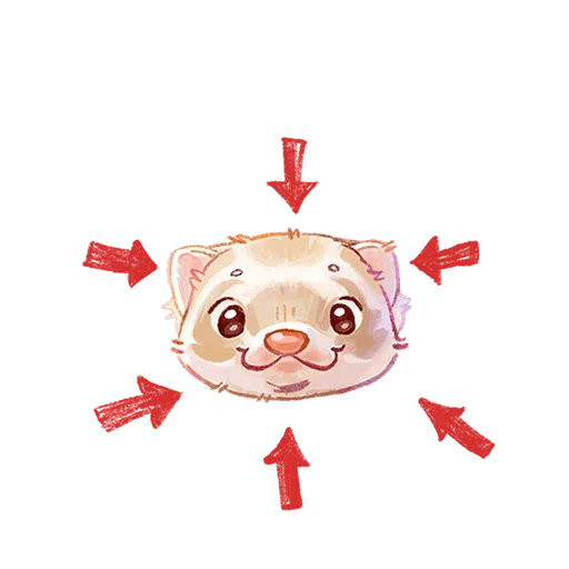  – стикер для Telegram