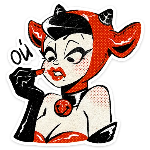  – стикер для Telegram