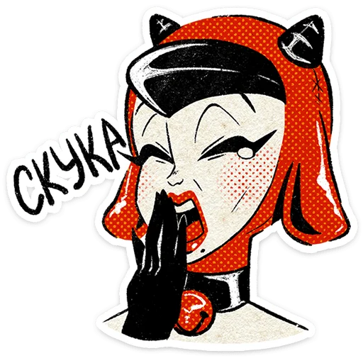  – стикер для Telegram