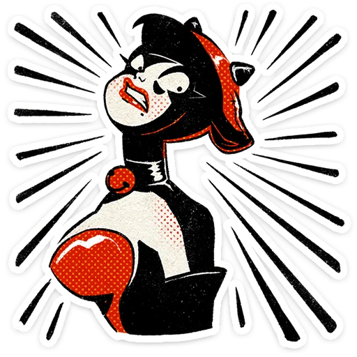  – стикер для Telegram