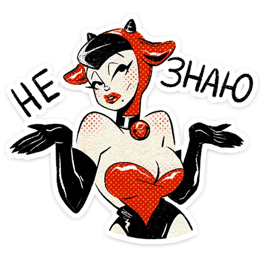  – стикер для Telegram