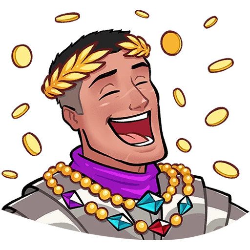  – стикер для Telegram