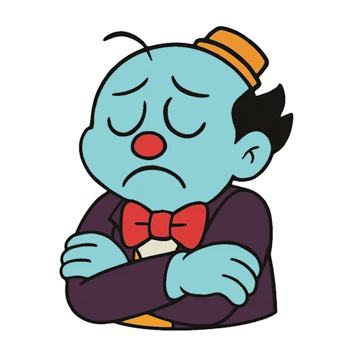  – стикер для Telegram