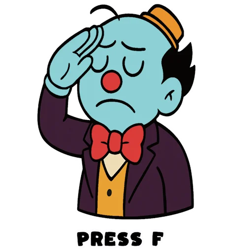  – стикер для Telegram