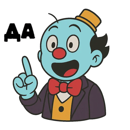  – стикер для Telegram