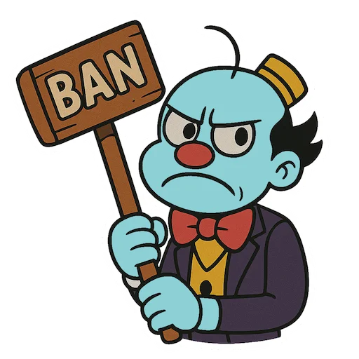  – стикер для Telegram