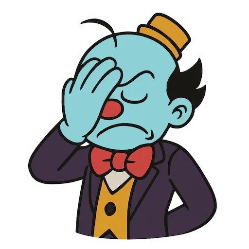  – стикер для Telegram