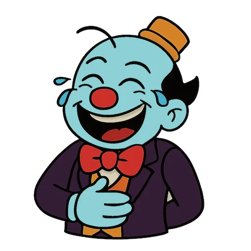  – стикер для Telegram