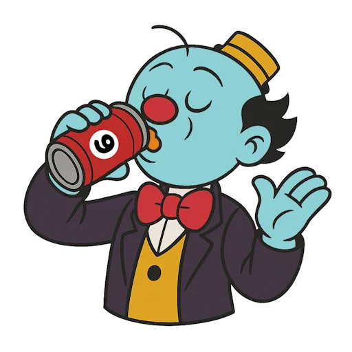  – стикер для Telegram