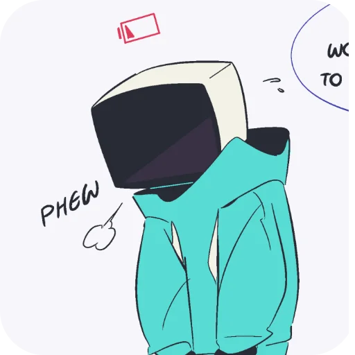  – стикер для Telegram