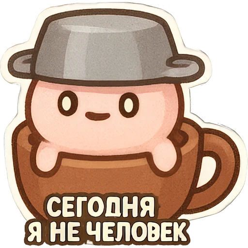  – стикер для Telegram