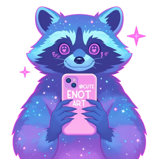  – стикер для Telegram