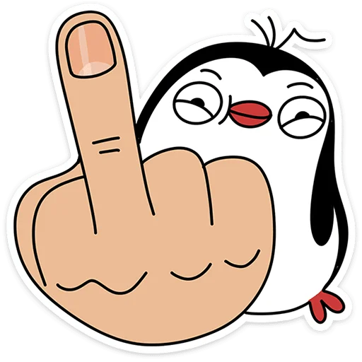  – стикер для Telegram