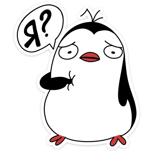  – стикер для Telegram