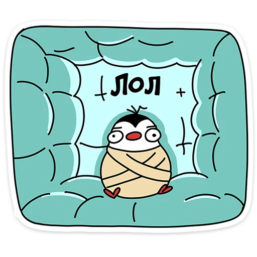 – стикер для Telegram